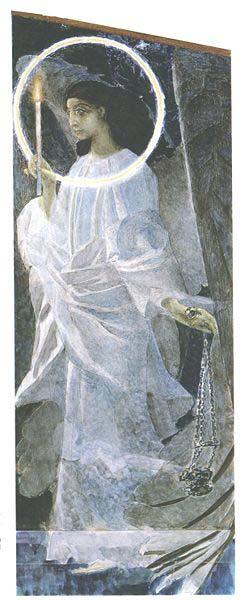 Mikhail Vrubel Angel with Censer and Candle oil painting picture